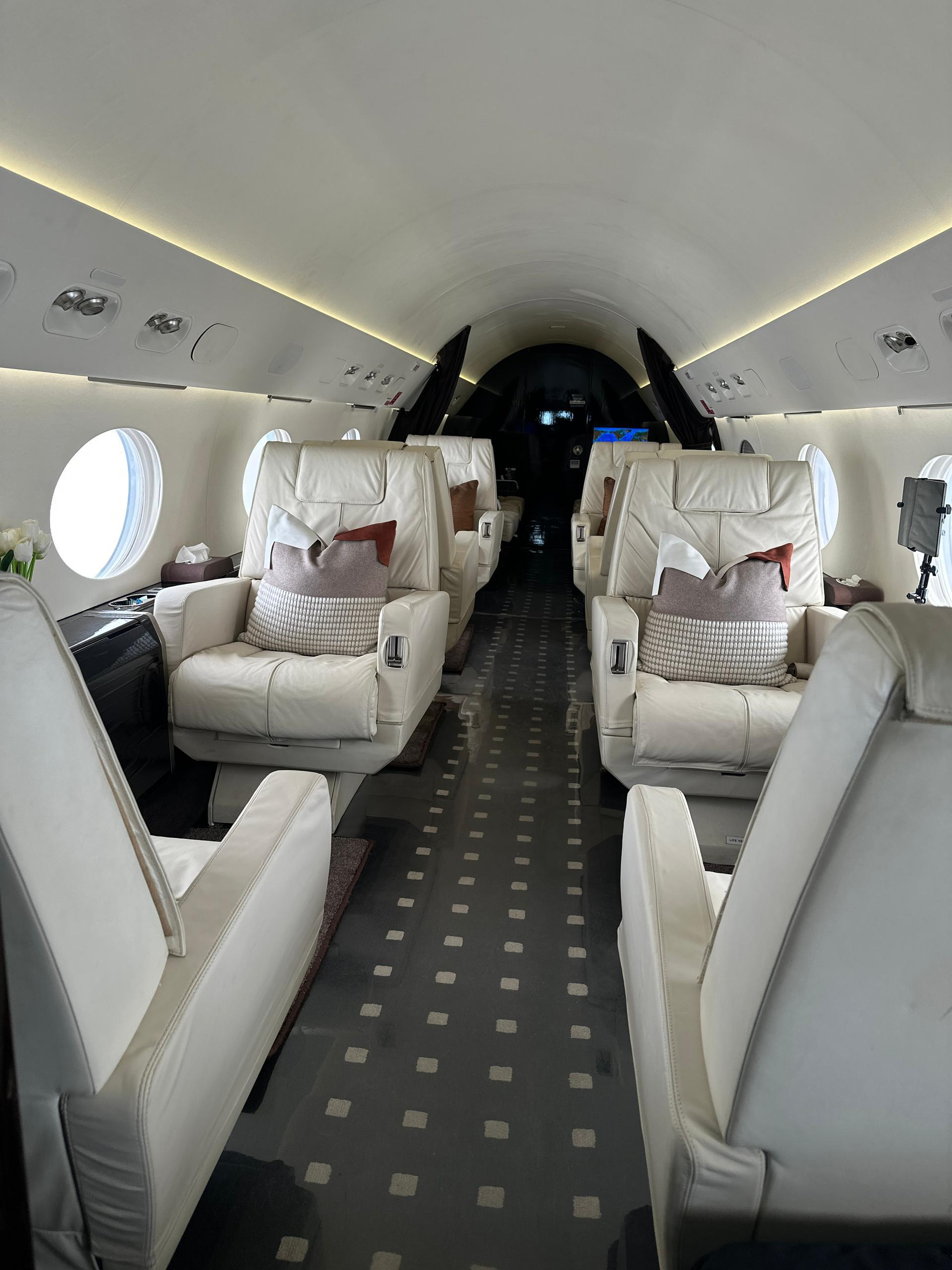 Eagle Airways cabin interior
