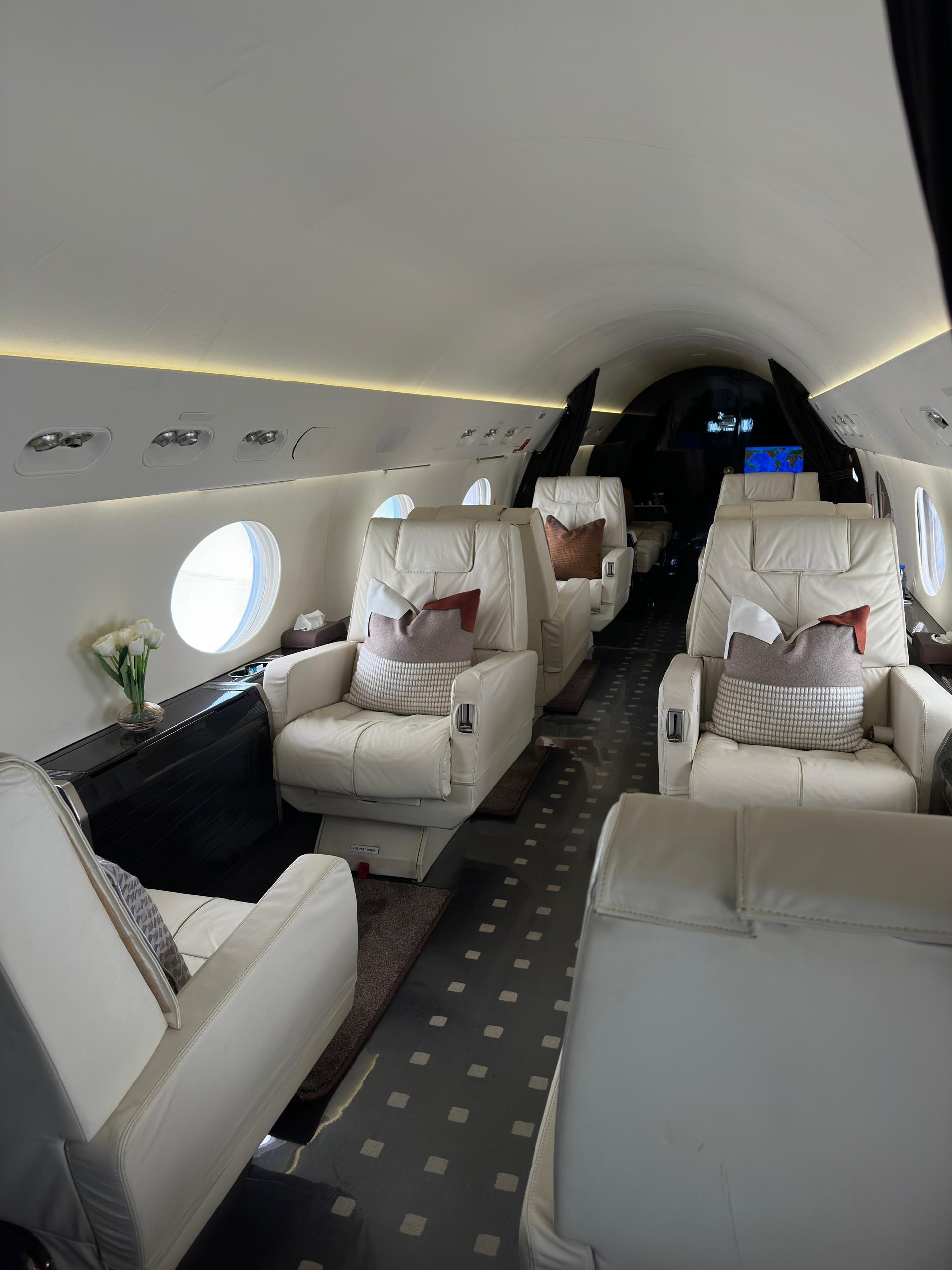 Eagle Airways cabin interior