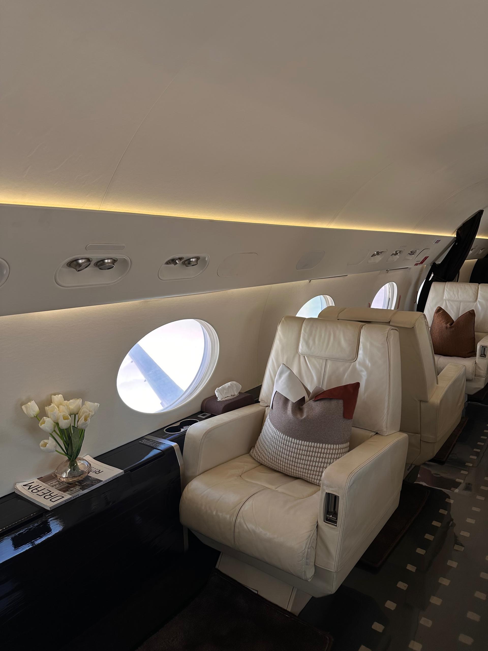 Eagle Airways cabin interior